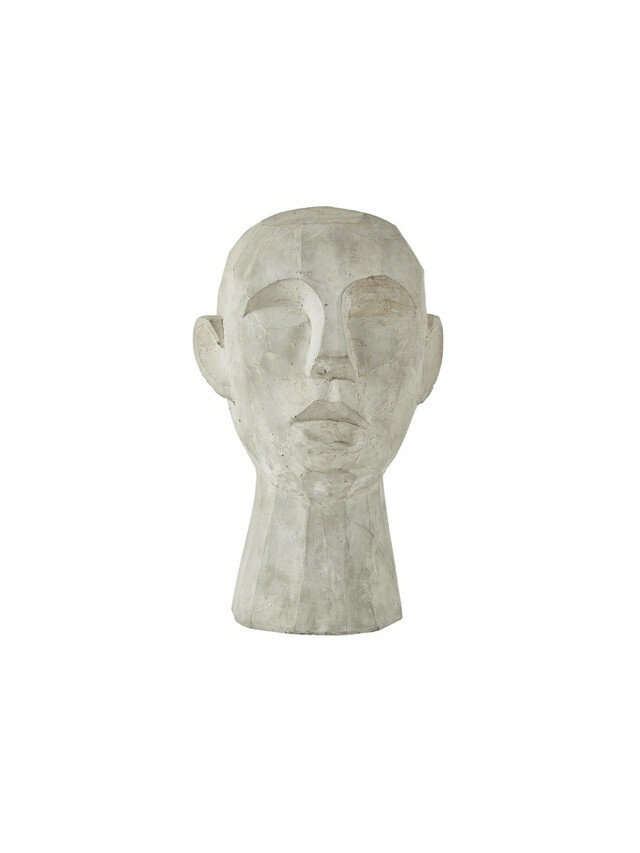 фото Статуэтка-фигурка в форме головы villa collection,18х18х31 см