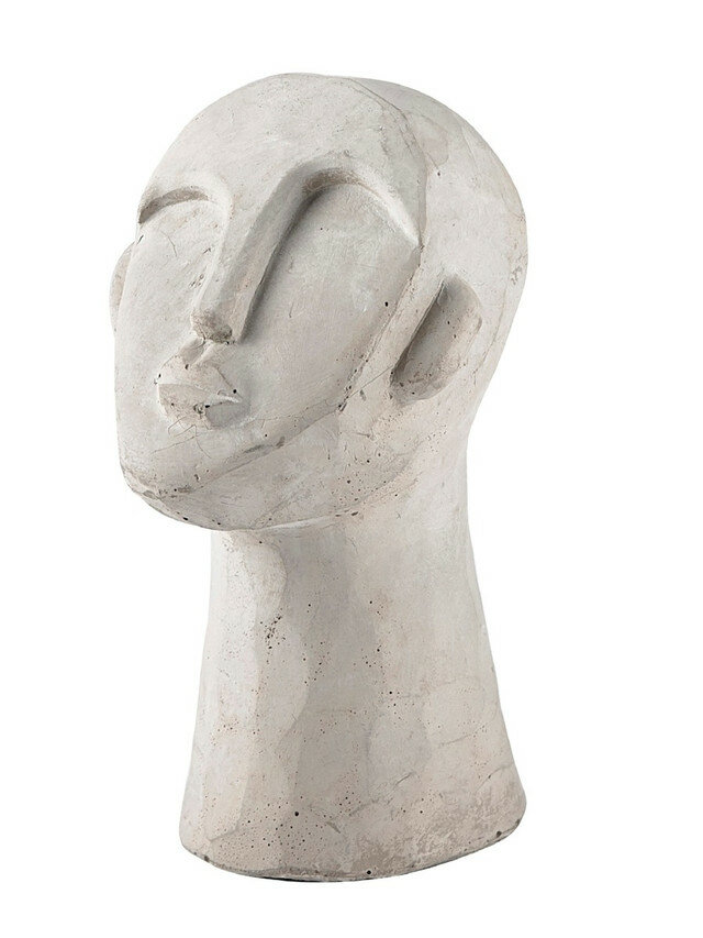 фото Статуэтка-фигурка в форме головы villa collection, 7,5х8,5х15,5 см