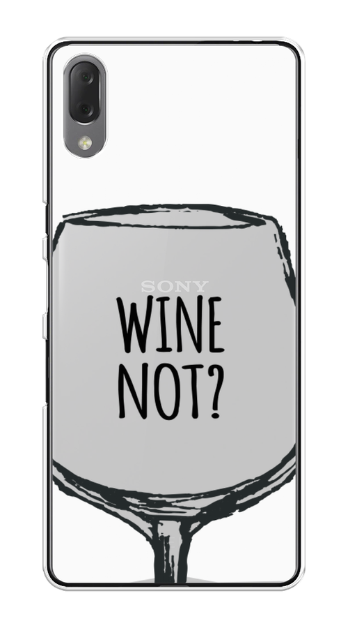 

Чехол на Sony Xperia L3 "Wine not white", Белый, 54450-6