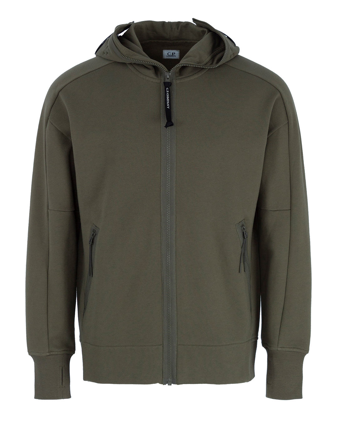 

Толстовка мужская C.P. COMPANY 11CMSS166A зеленая 2XL, 11CMSS166A