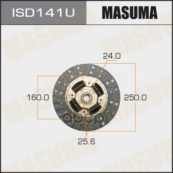 Диск Сцепления [250 Mm] Masuma ISD141U