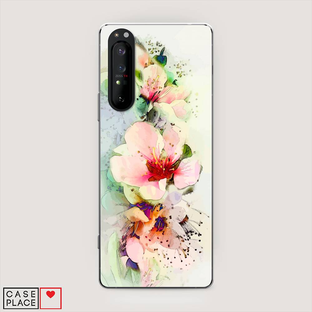 фото Чехол на sony xperia 1 ii "нежные цветы" case place