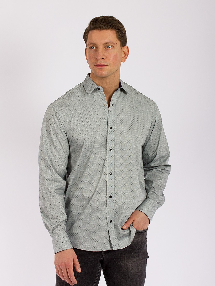 Рубашка мужская PALMARY LEADING GD57001083 серая XL