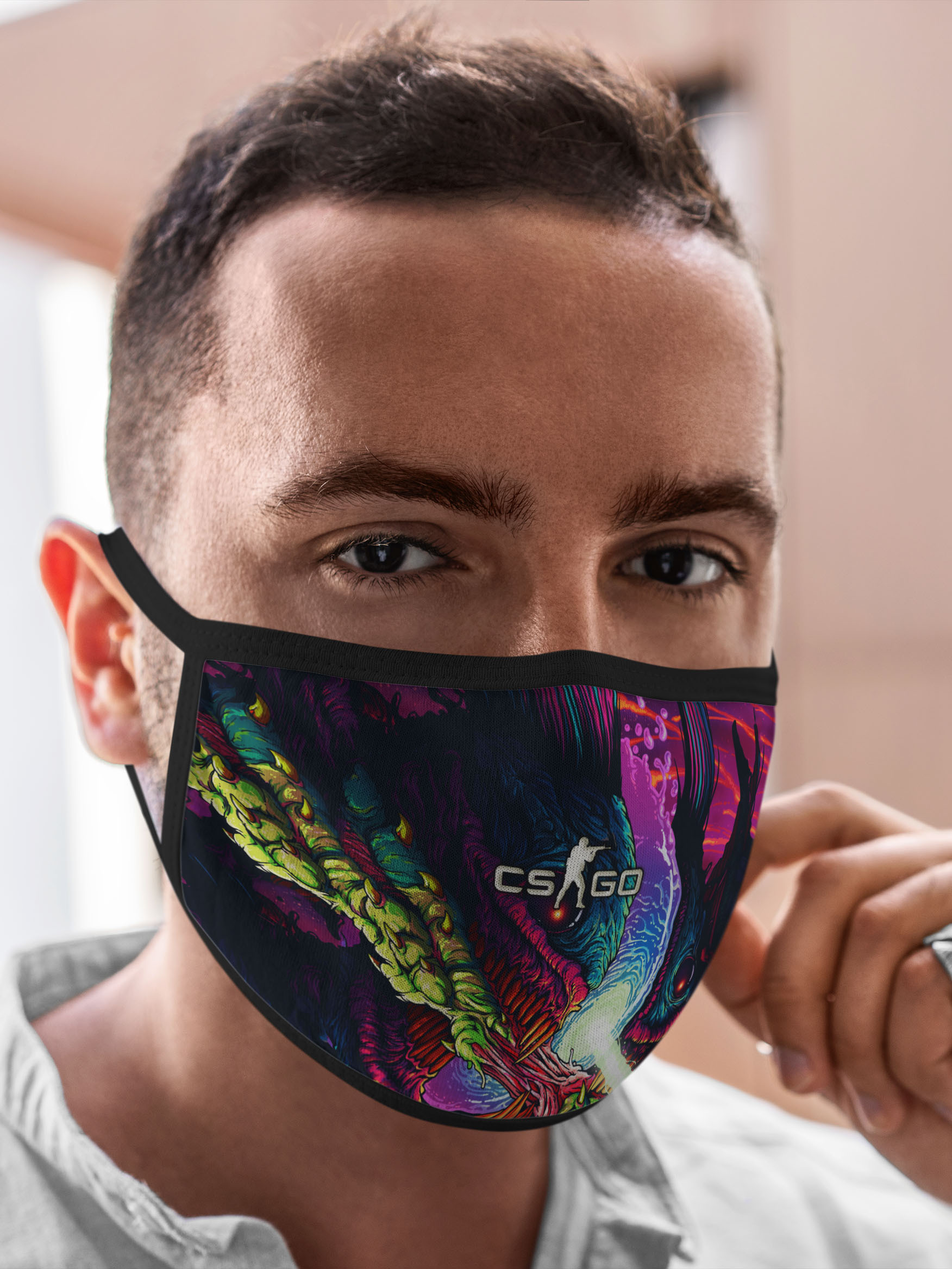 

Многоразовая маска унисекс Burnettie Counter Strike Cs Go, Разноцветный, Counter Strike Cs Go