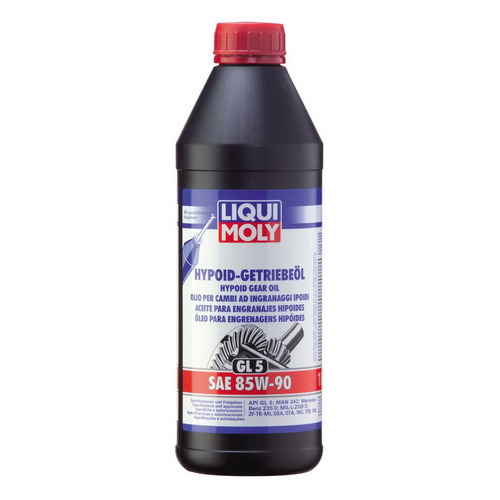 Масло трансмиссионное минеральное LIQUI MOLY Hypoid-Getriebeoil, 85W-90, 1л [1956]