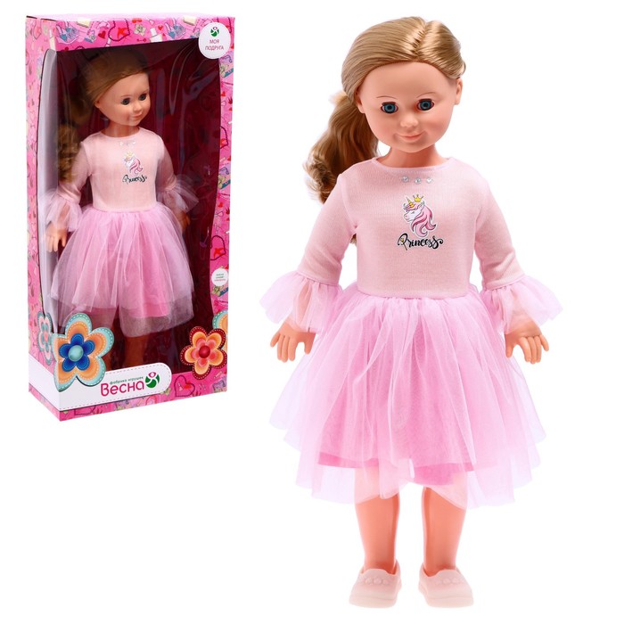Кукла Весна Милана модница 5 со звуковым устройством, 38,5 см