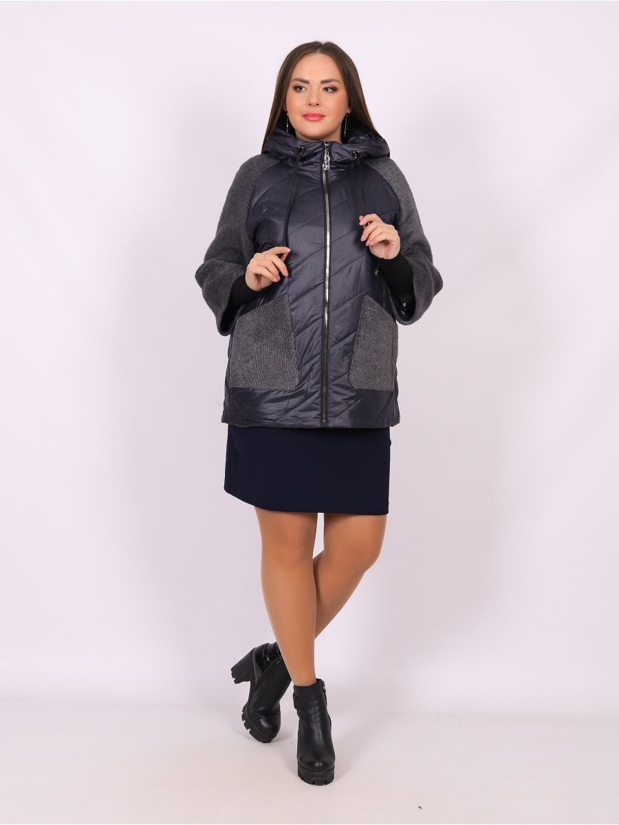 

Куртка женская Daigan 91030-N серая 46 RU, Серый, 91030-N