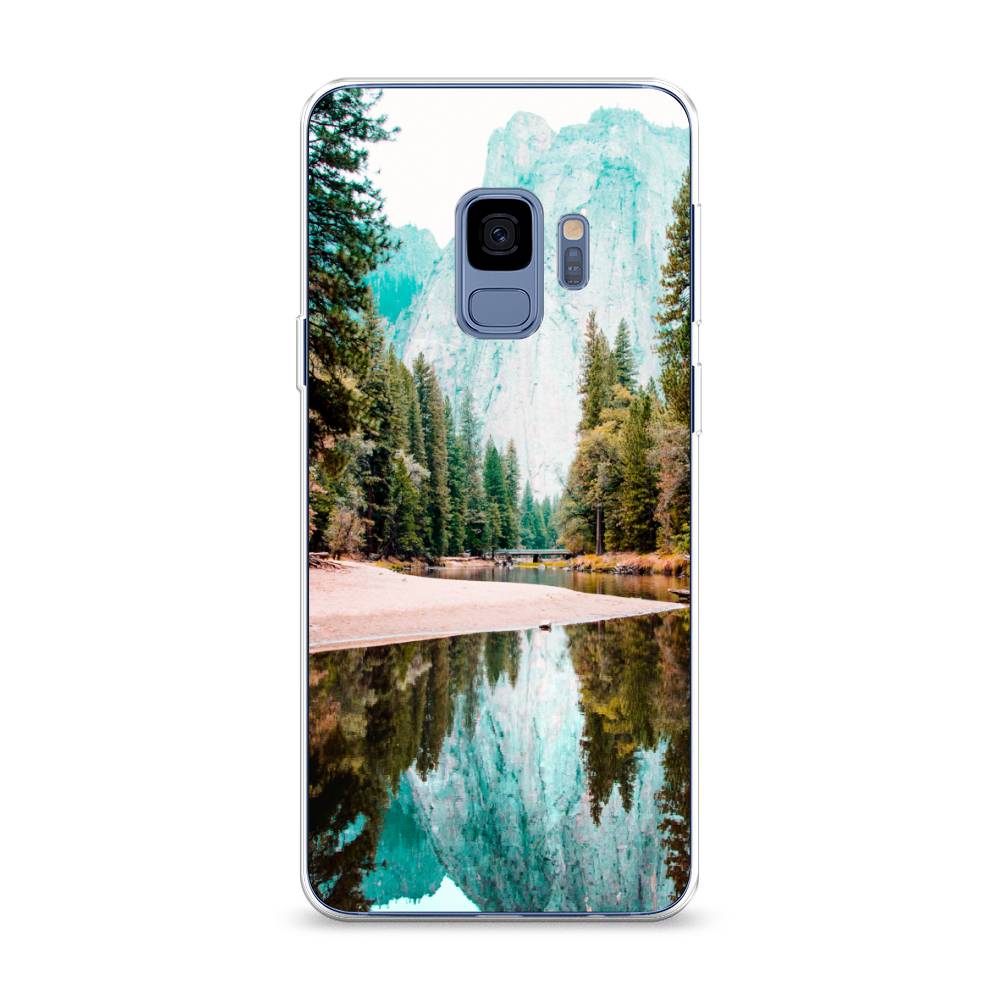

Чехол Awog на Samsung Galaxy S9 "Горы 11", Зеленый;голубой, 25750-4