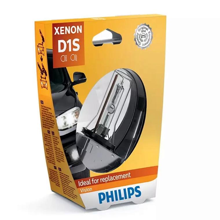 

Ксеноновая лампа Philips Xenon Vision D1S 35W 1 шт, 85415VIS1