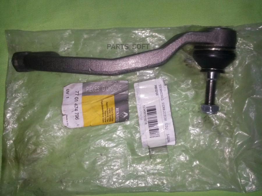 

Наконечник Pулевой Тяги RENAULT 7701474796