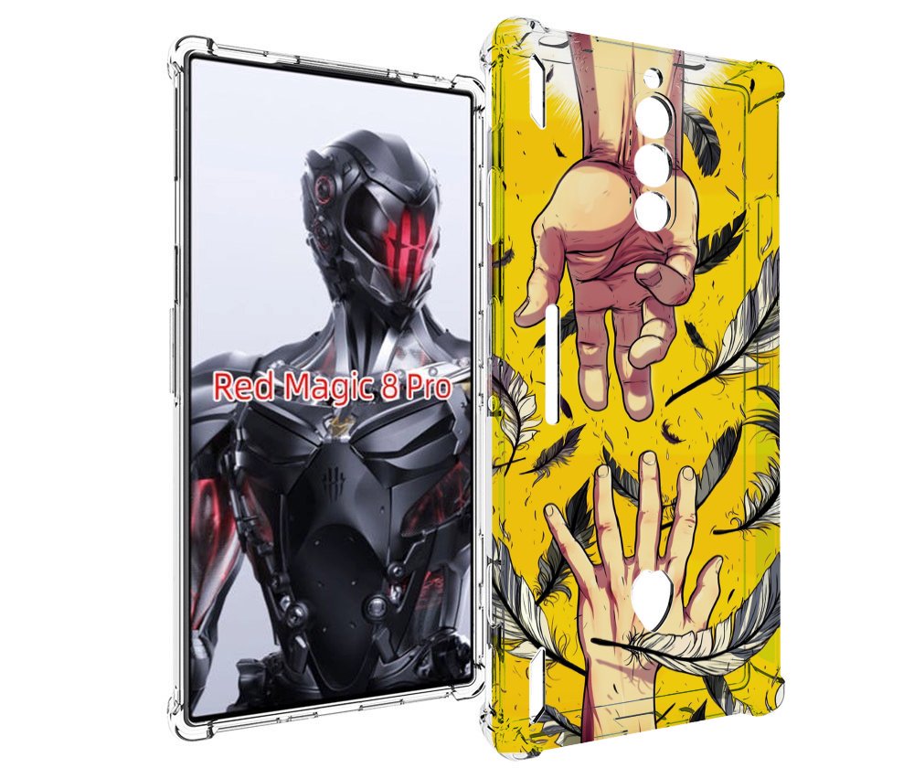 

Чехол MyPads рука-в-руку для ZTE Nubia Red Magic 8 Pro / Red Magic 8 Pro Plus, Tocco