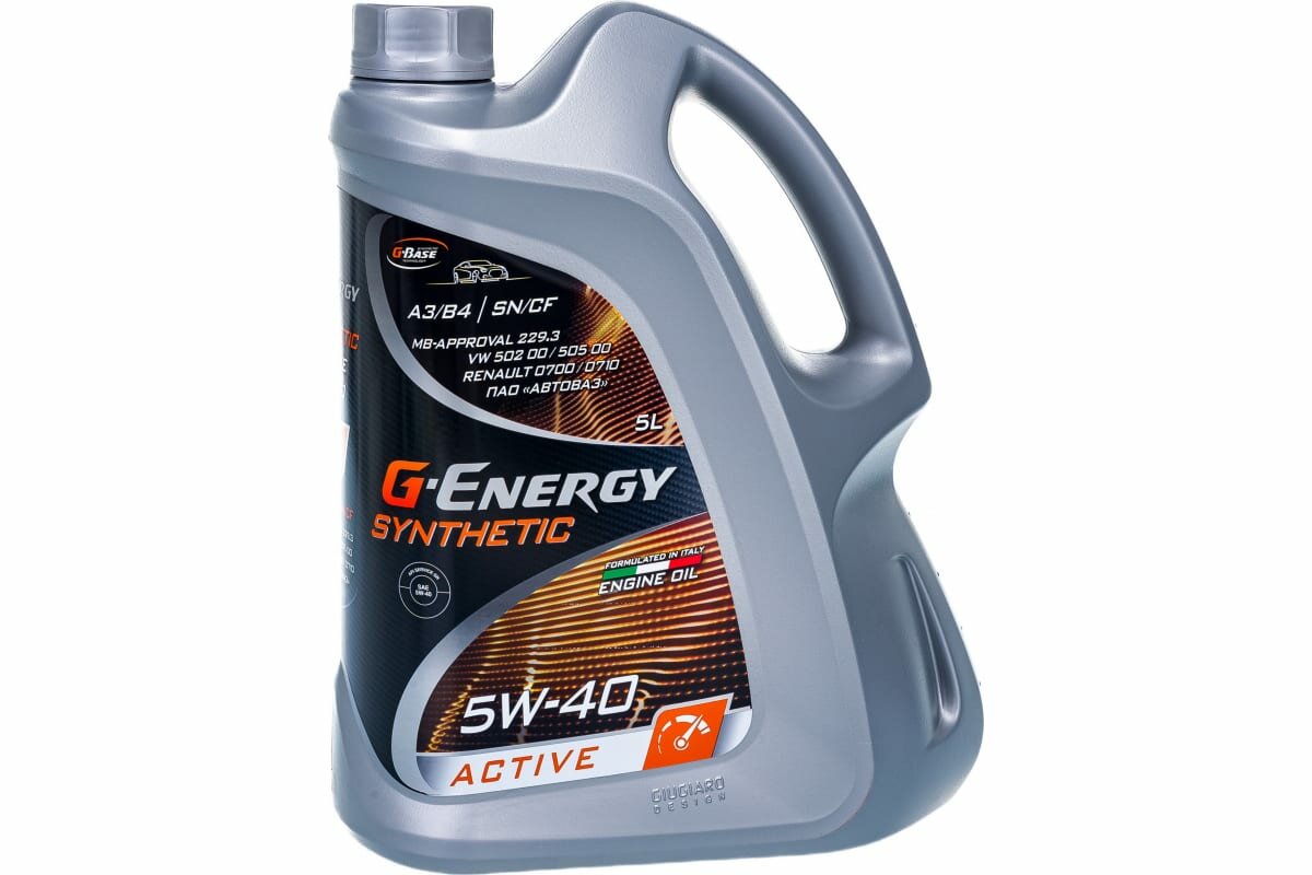 Моторное масло G-Energy Synthetic Active 5W40 5 л
