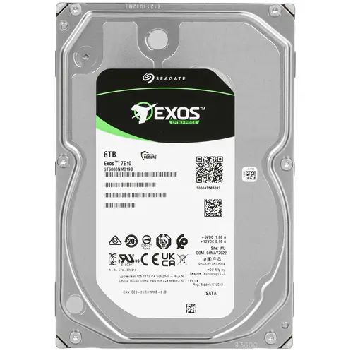 

Внутренний жесткий диск Seagate Exos 7E10 (ST6000NM019B)