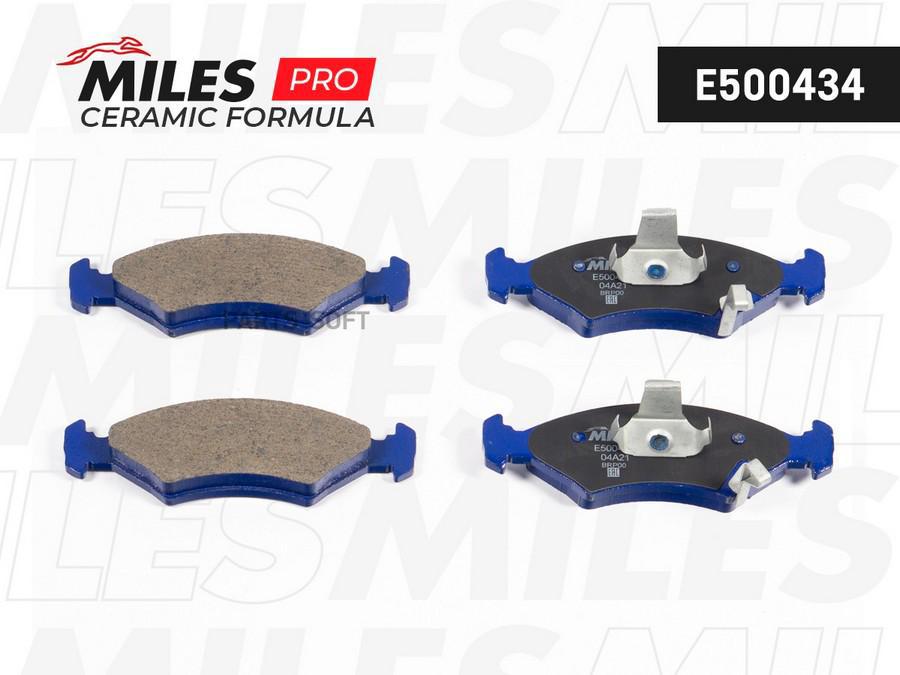 

Колодки тормозные KIA SEPHIA/SHUMA 1.5-1.8 95- передние Ceramic 1шт MILES E500434