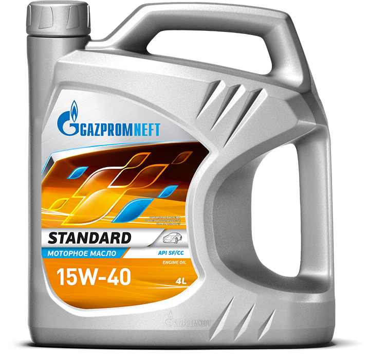 Моторное масло Gazpromneft Standard 15W40 4л