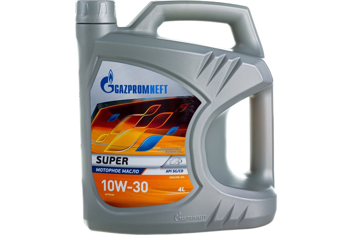 

Моторное масло Gazpromneft Super 10W30 4л