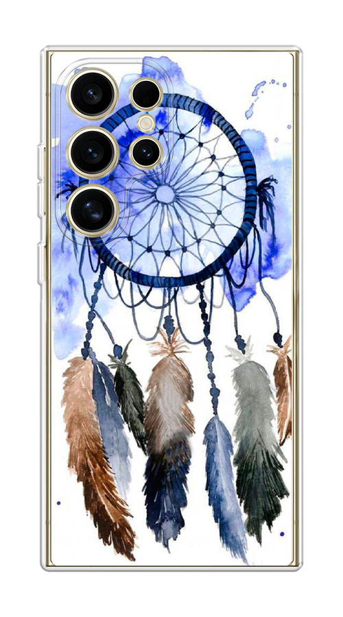 

Чехол на Samsung Galaxy S24 Ultra "Ловец снов 1", Коричневый;синий, 2109250-1
