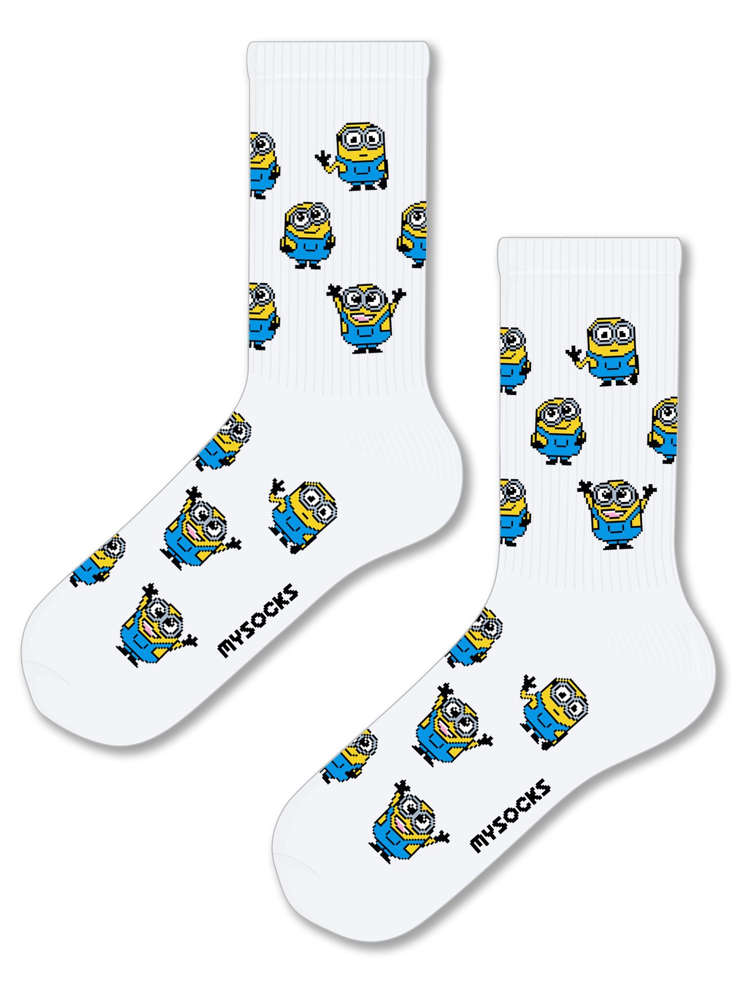 Носки унисекс MySocks sku170 белые 37-43