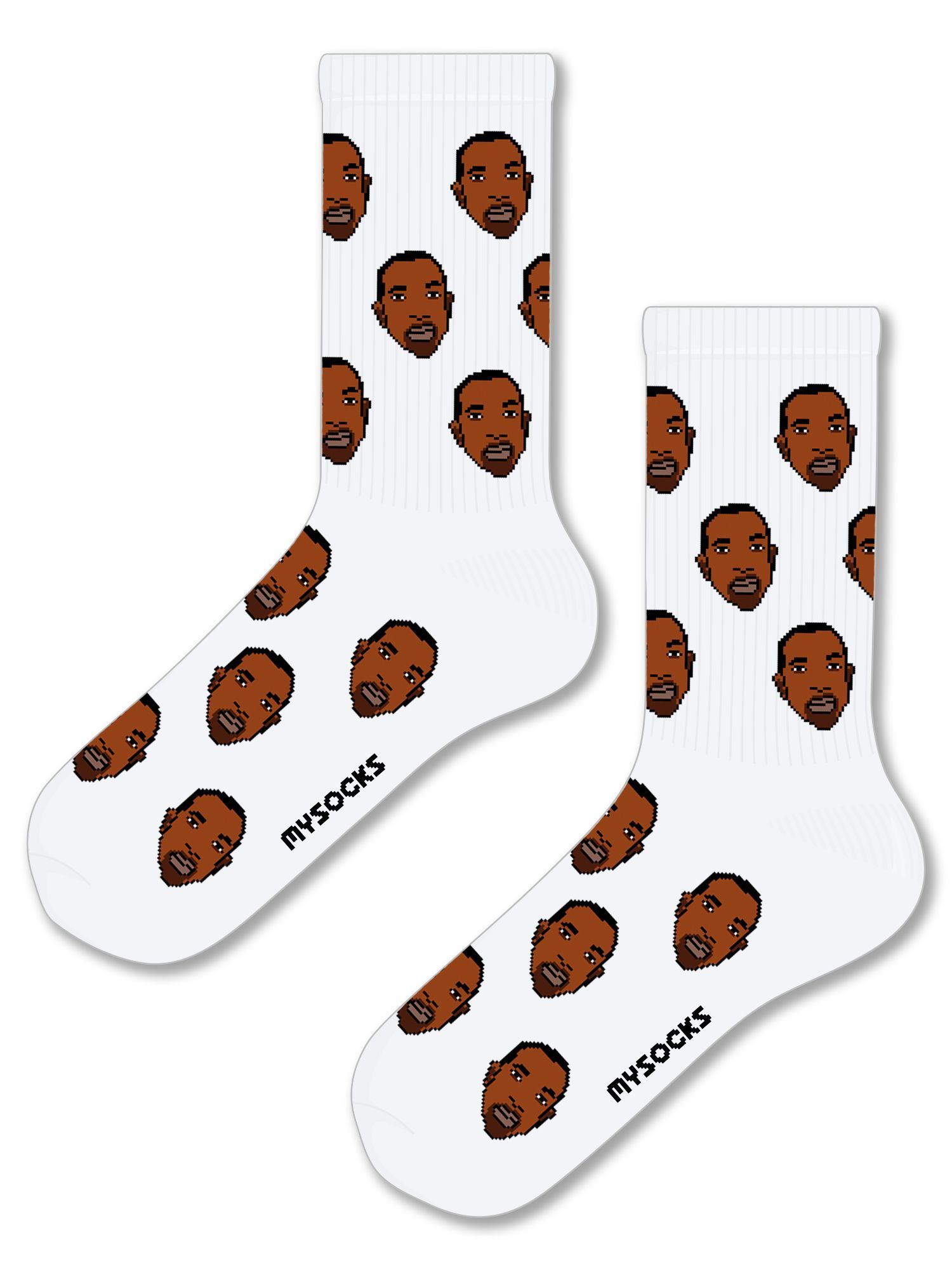 Носки унисекс MySocks sku176 белые 37-43