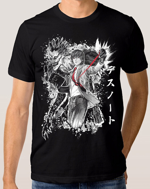 

Футболка мужская Dream Shirts Аниме Тетрадь Смерти 1001074-2 черная 2XL, Черный, Аниме Тетрадь Смерти 1001074-2