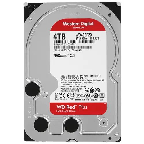 

Внутренний жесткий диск Western Digital Red Plus (WD40EFZX)