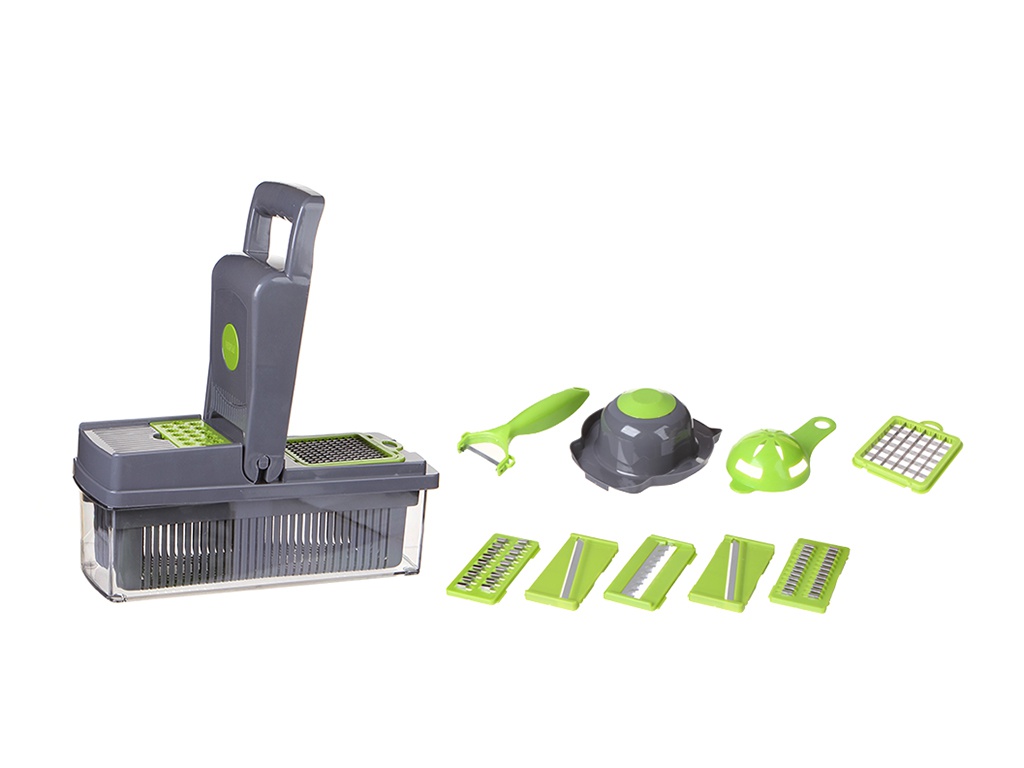 

Овощерезка Veila Veggie Slicer 14 в 1 7781, Зеленый