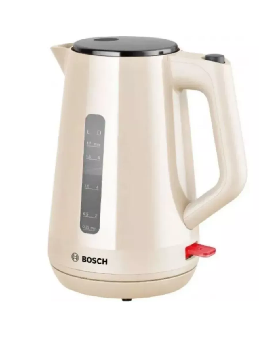 

Чайник электрический Bosch TWK 1M127 1.7 л бежевый, TWK 1M127