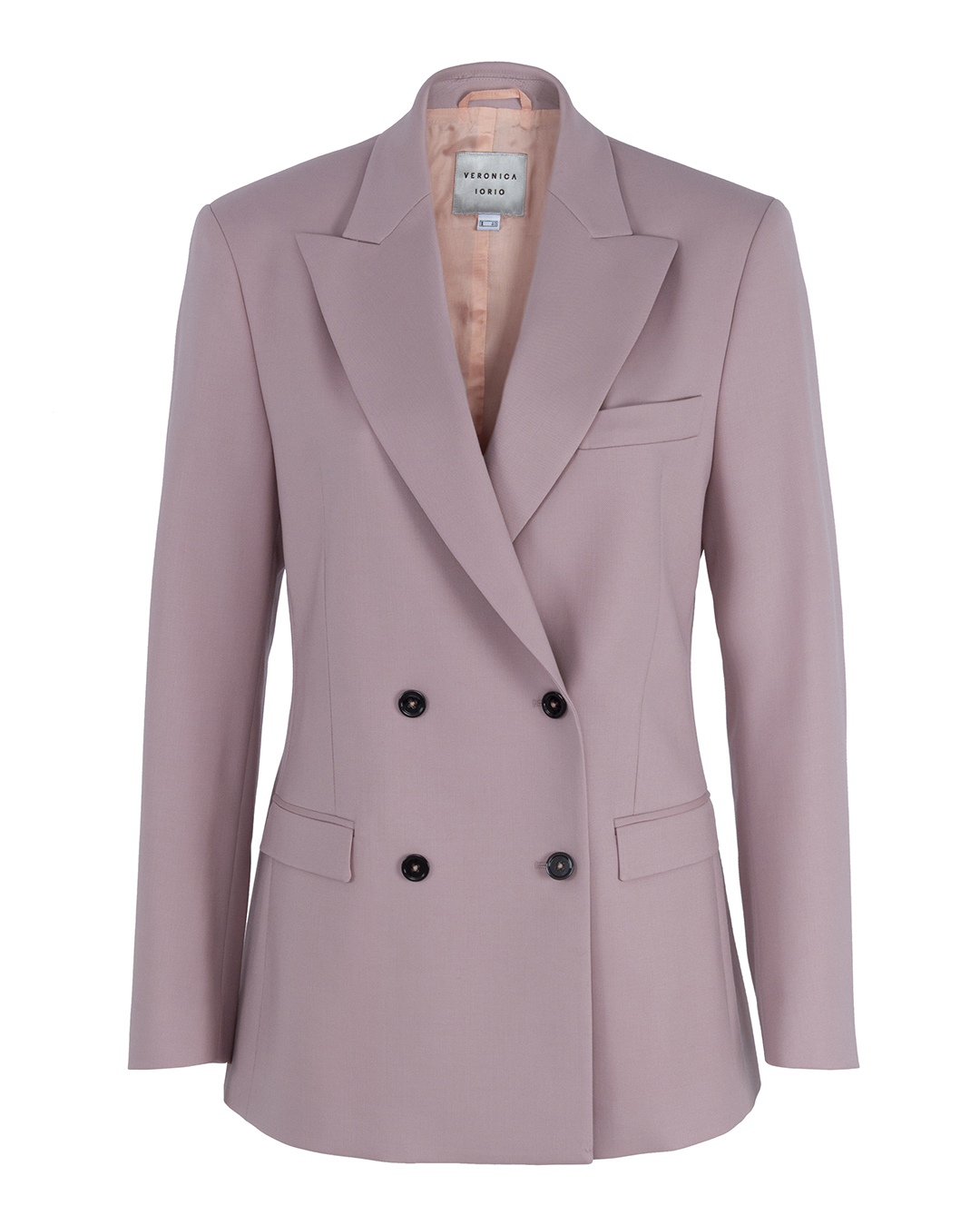 

Жакет женский Veronica Iorio FW013 розовый 42 IT, FW013