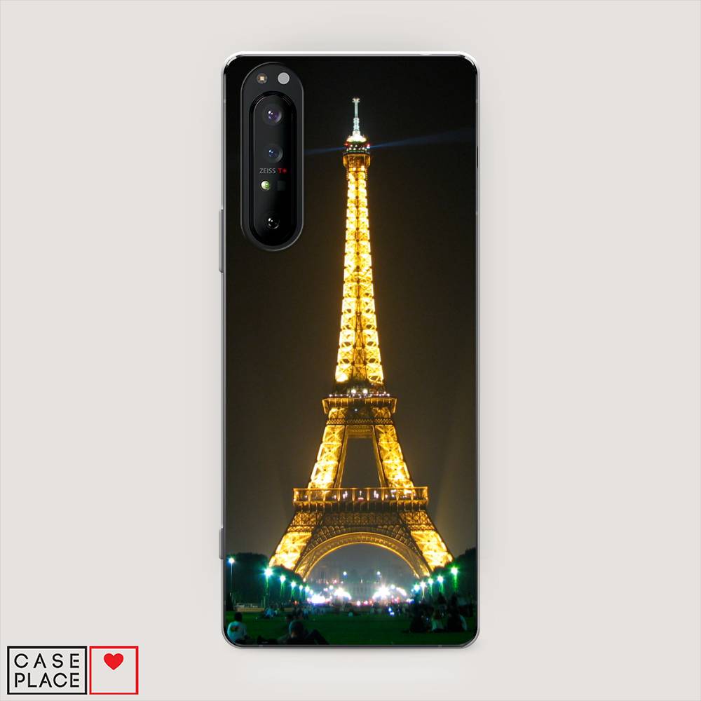 

Чехол на Sony Xperia 1 II "Париж 2", Желтый;серый, 54550-2