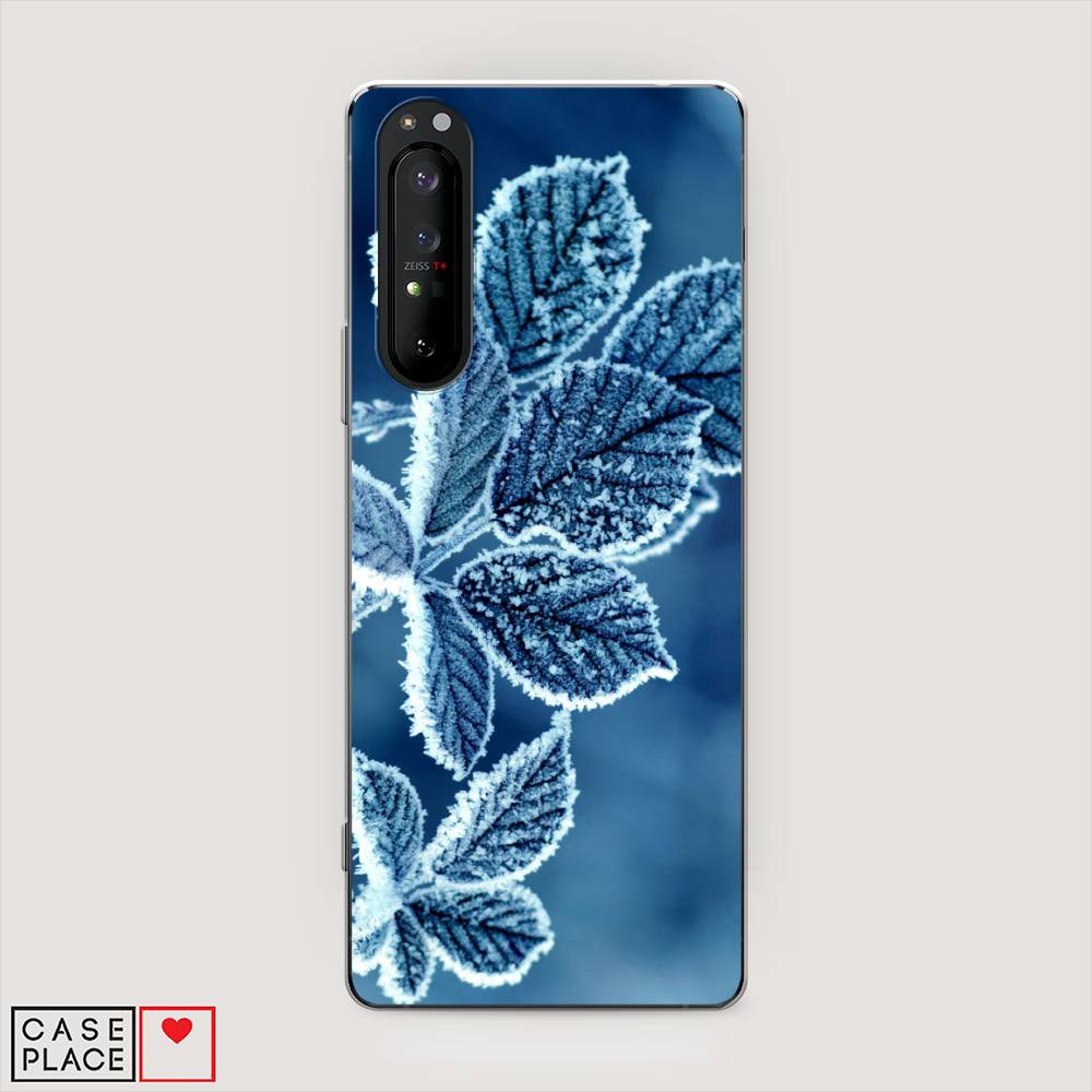 

Чехол на Sony Xperia 1 II "Зима 6", Голубой;белый, 54550-2