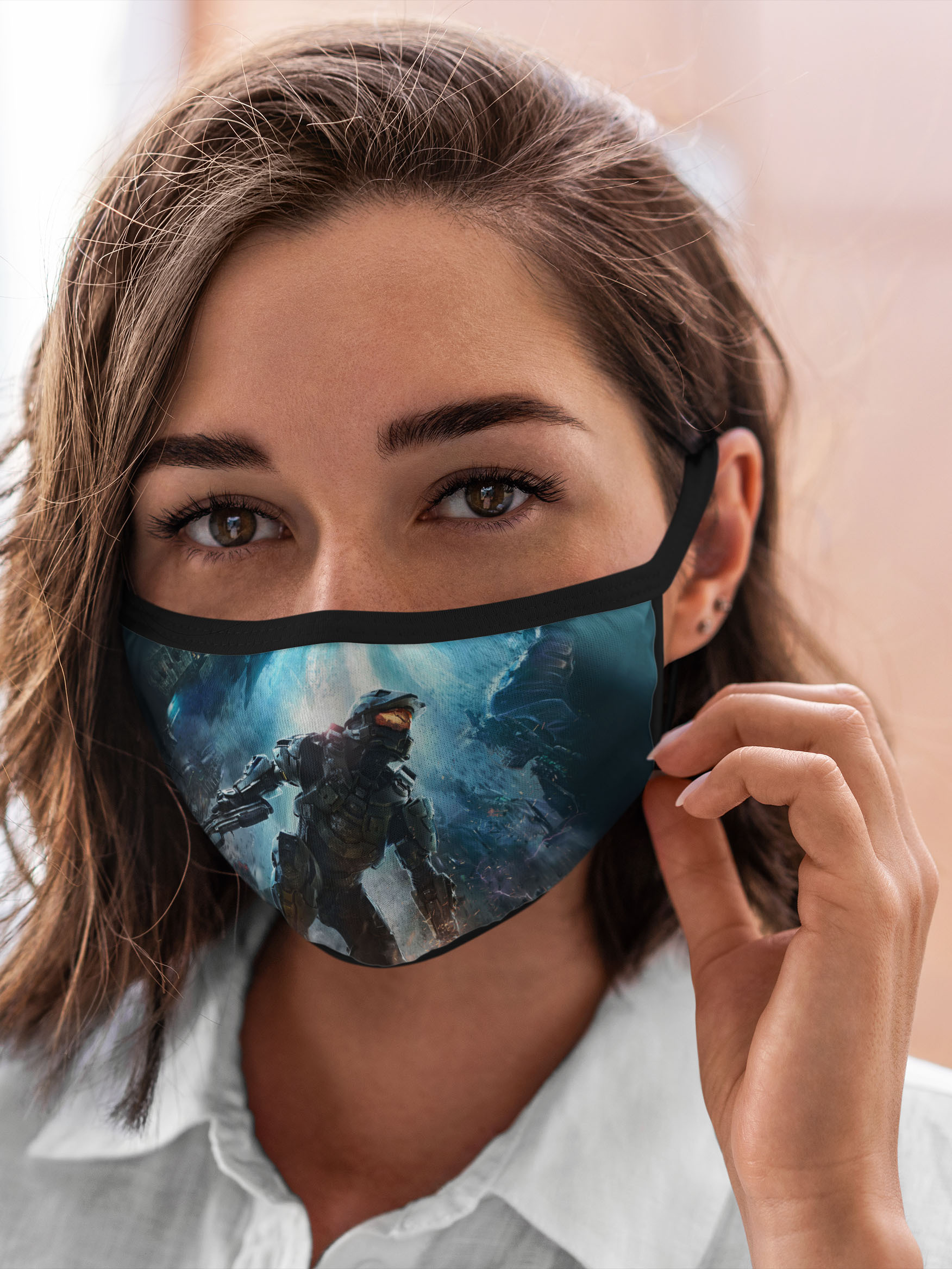 

Многоразовая маска унисекс Burnettie Halo, Разноцветный, Halo