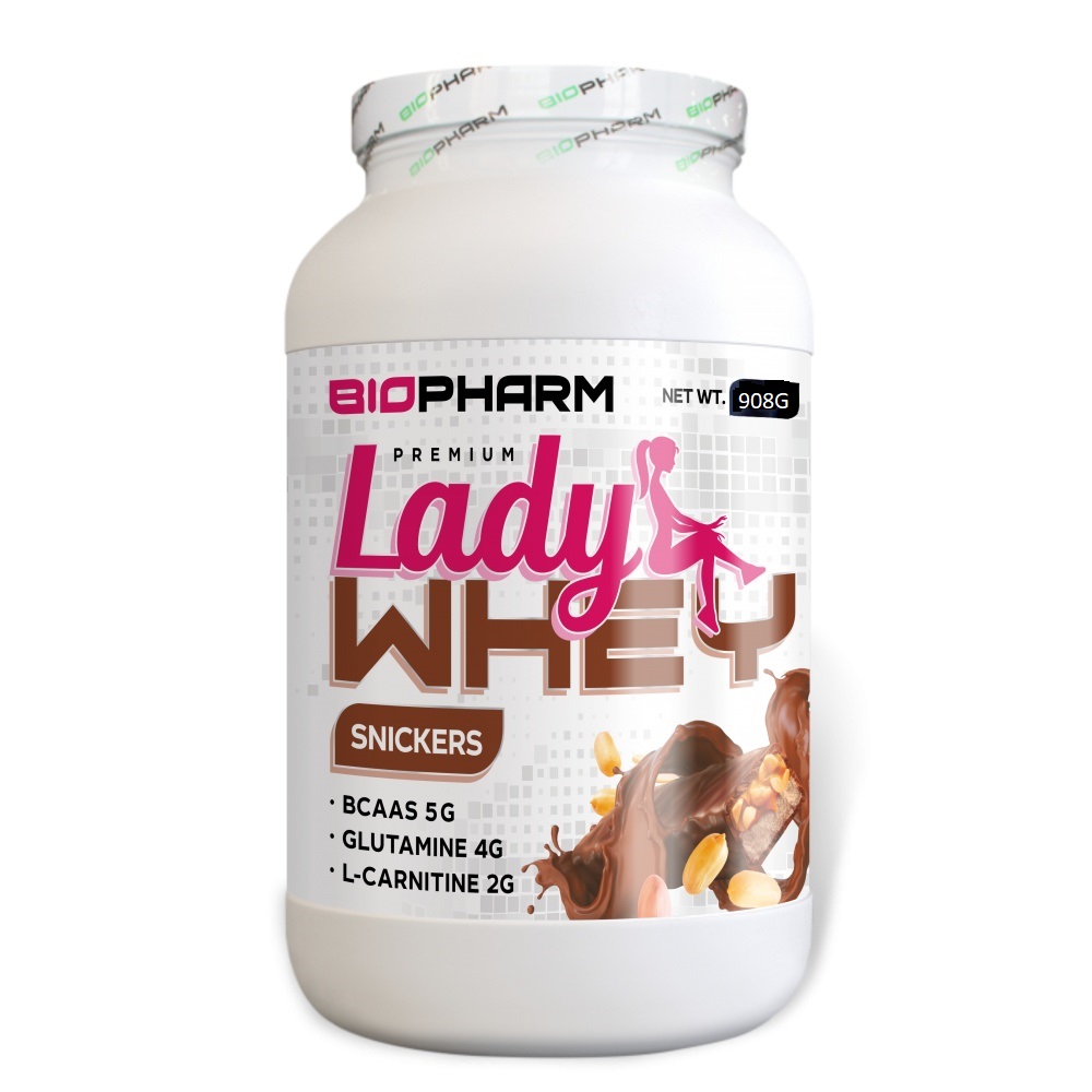 Протеин biopharm Lady Whey Premium 908 гр Snickers