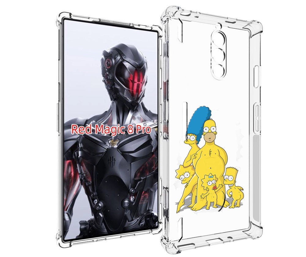 

Чехол MyPads семья-симпсонов для ZTE Nubia Red Magic 8 Pro / Red Magic 8 Pro Plus, Tocco