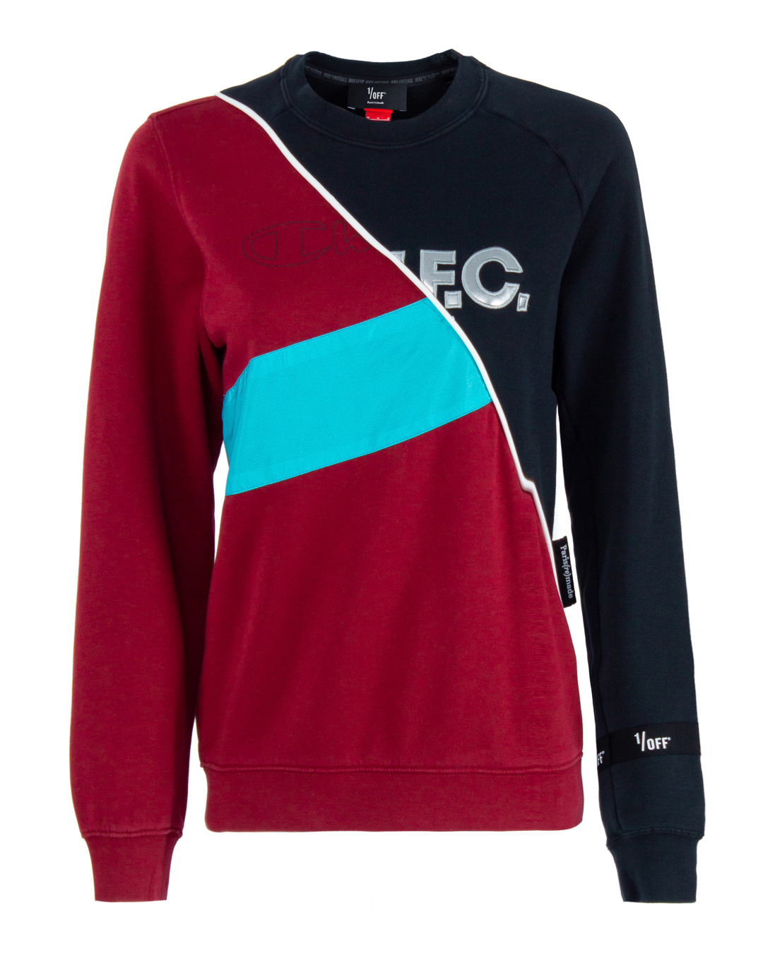 

Свитшот женский 1/OFF 131311_NIKE бордовый S/M, 131311_NIKE