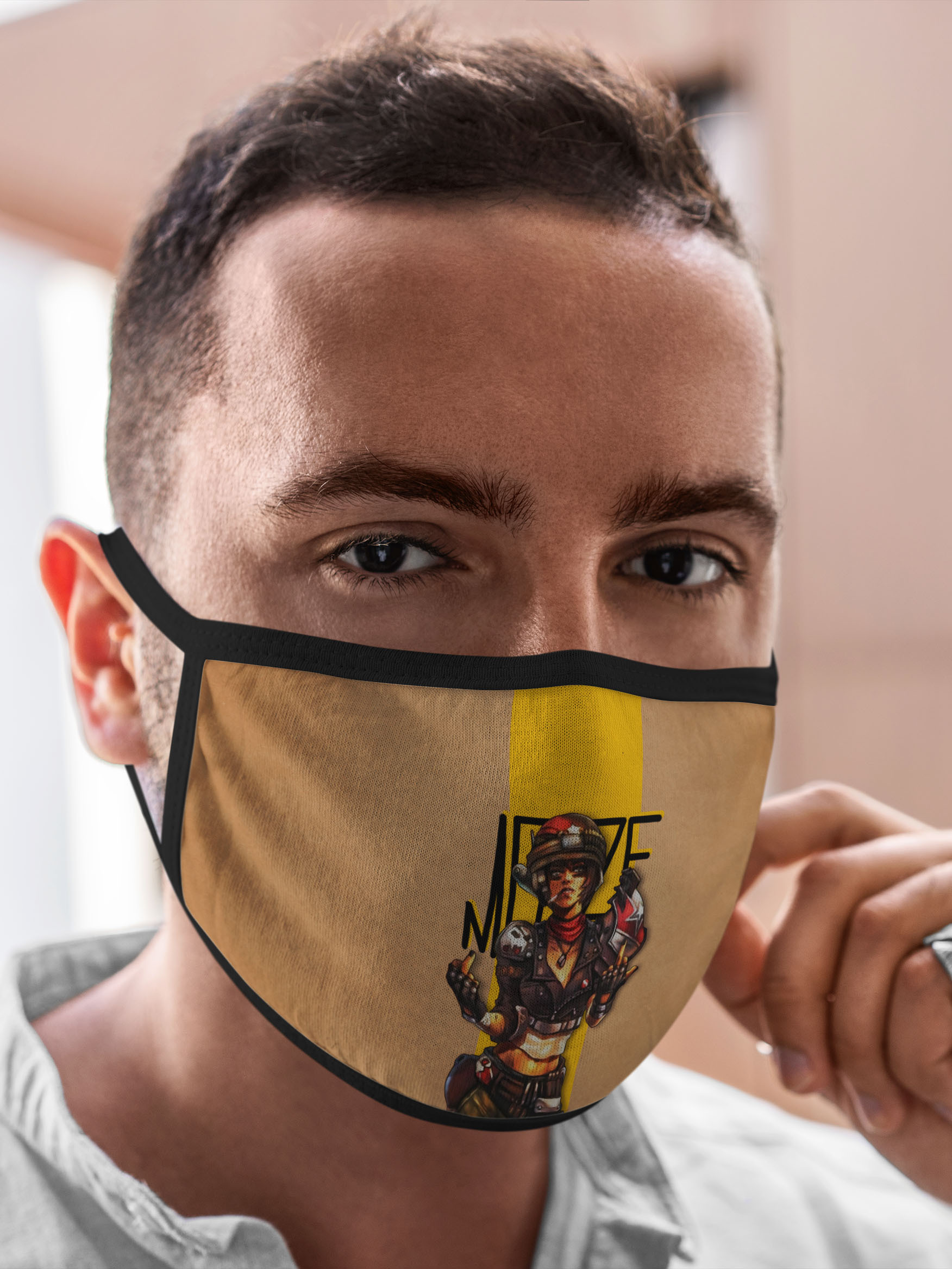 

Многоразовая маска унисекс Burnettie Borderlands Моуз, Разноцветный, Borderlands Моуз