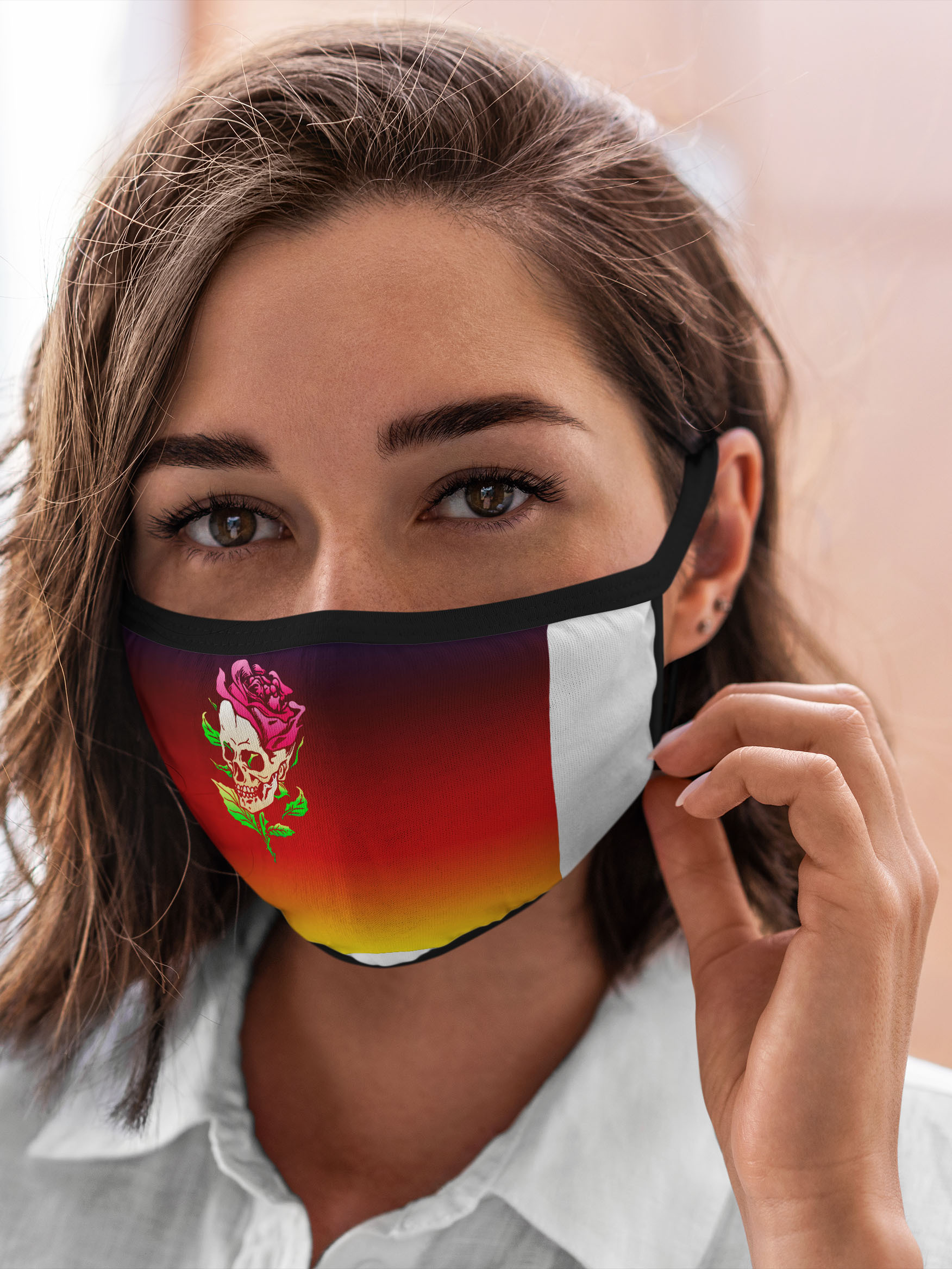 

Многоразовая маска унисекс Burnettie Разные Skull And Rose, Разноцветный, Разные Skull And Rose