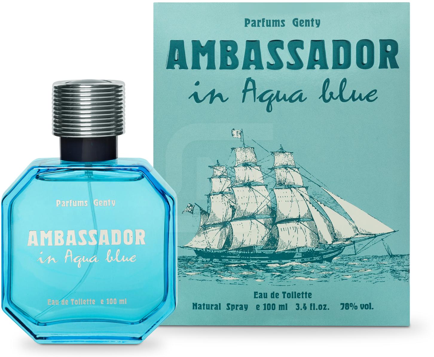 Туалетная вода мужская Ambassador In Aqua Blue 100 мл