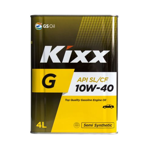 Моторное масло KIXX полусинтетическое G 10W40 4л