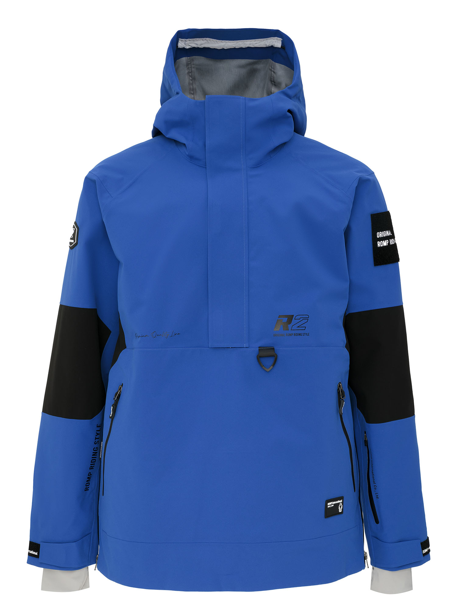 

Куртка Сноубордическая Romp R2 Anorak Jacket M Blue (Us:l), Синий;черный, R2 Anorak Jacket M