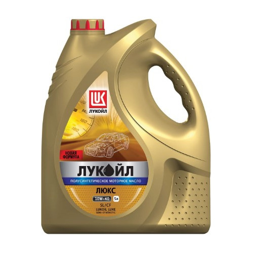 

Моторное масло LUKOIL Люкс, 10W-40, 5л, полусинтетическое [19299]