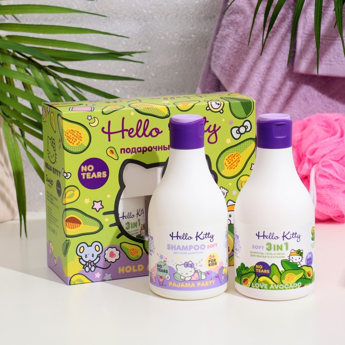 

Понти Парфюм Подарочный набор Hello Kitty Hold My Avocado”, 2x250 мл