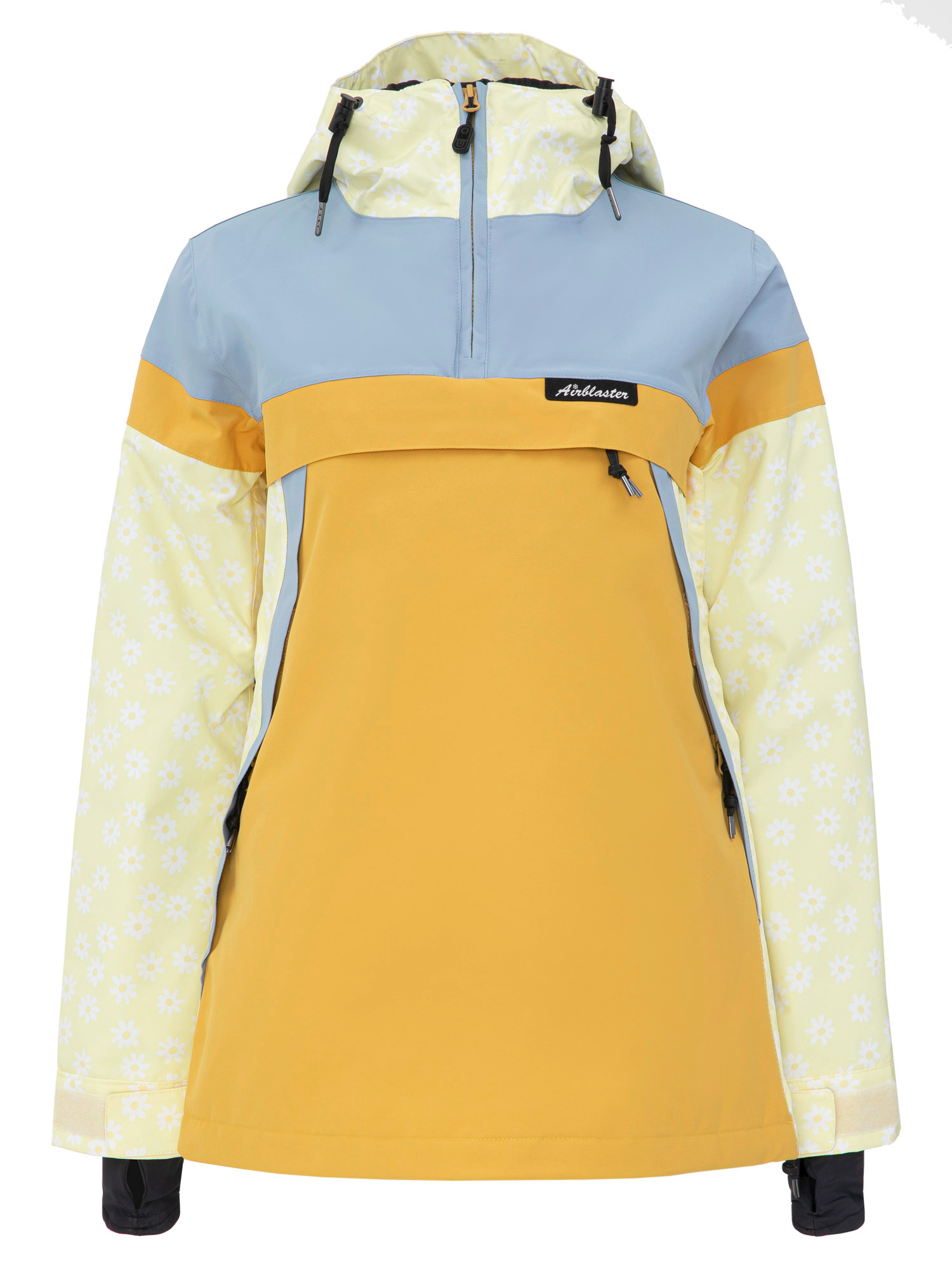 Куртка Сноубордическая Анорак Airblaster Lady Trenchover Custard Daisy (Us:xl)