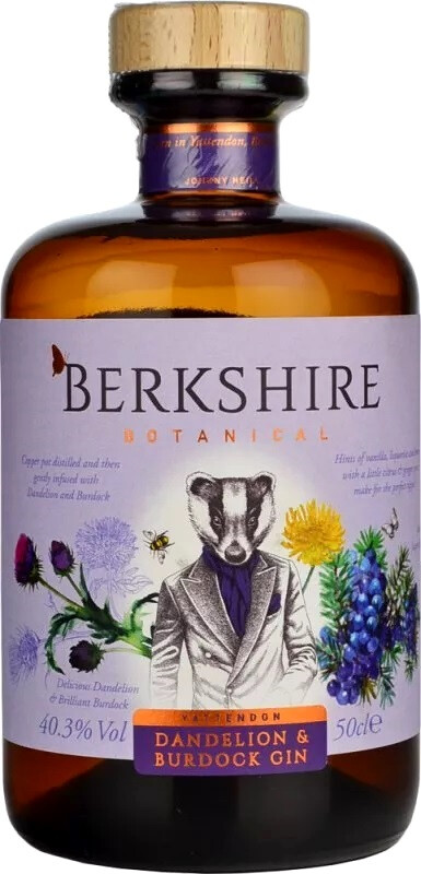 

Джин Berkshire Dandelion and Burdock 500 мл