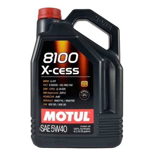 

Моторное масло MOTUL 8100 X-cess, 5W-40, 5л, синтетическое [109776]