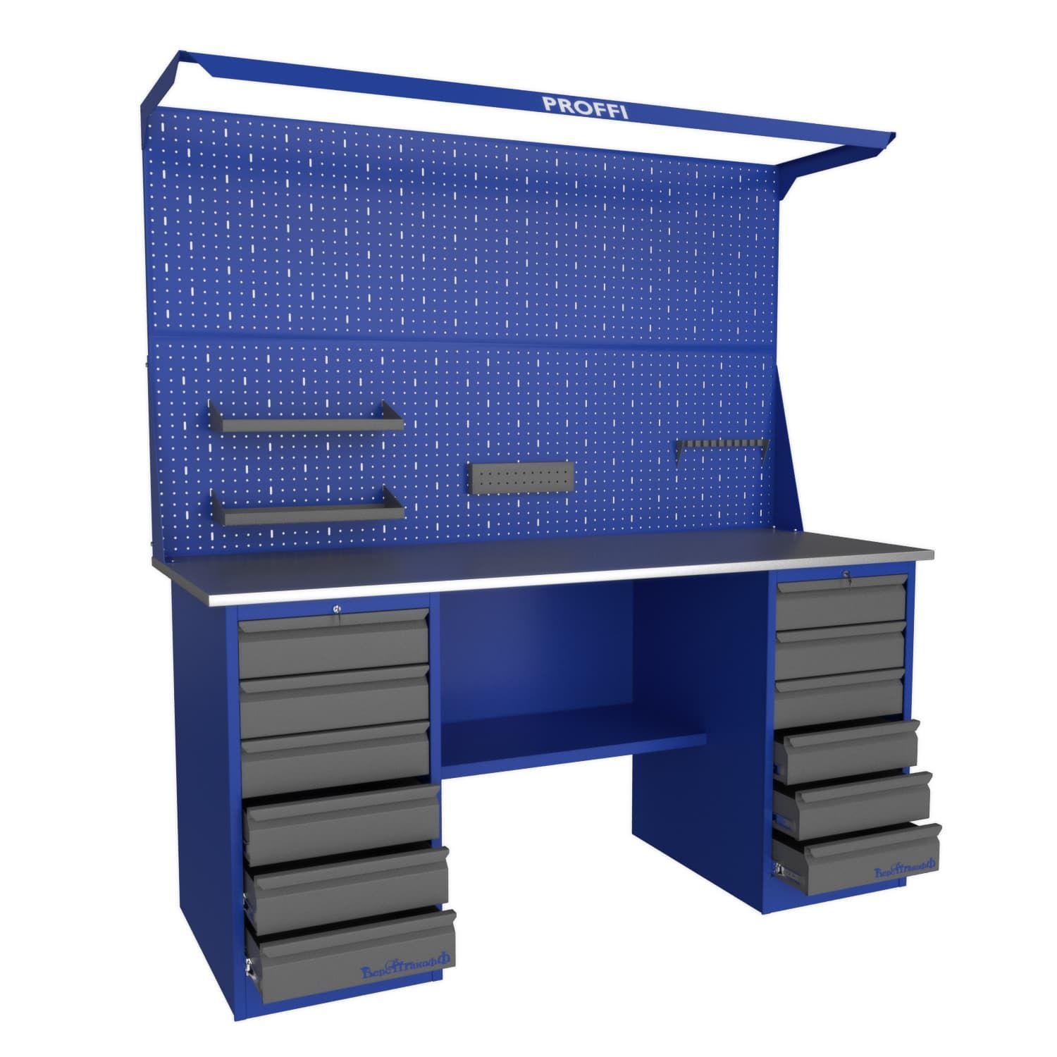 

Верстак PROFFI-218 Д6 Д6 Э2, Proffi 218 Д6 Д6 Э2