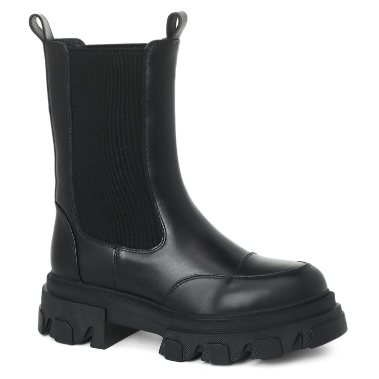 

Полусапоги женские Tendance 1003-82M черные 39 EU, Черный, 1003-82M