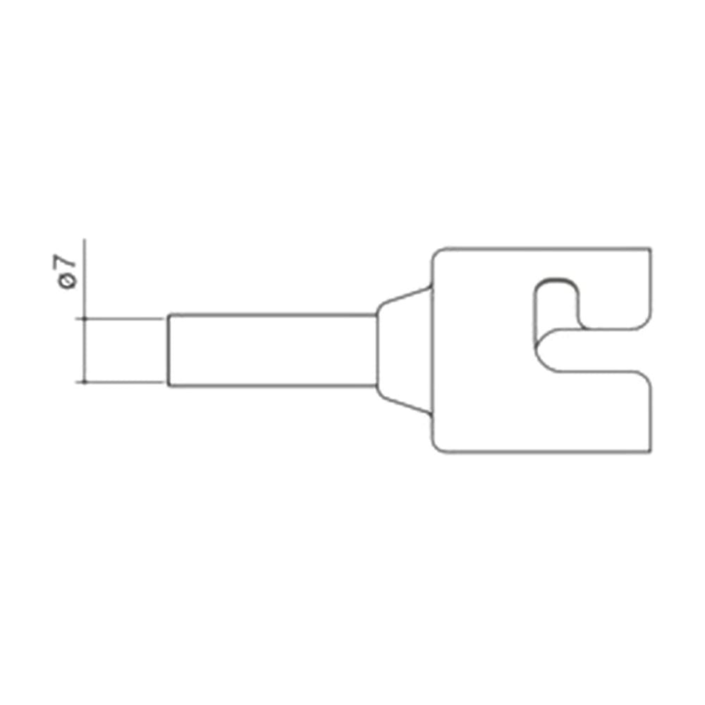 

Насадка 7 мм для FR-810 HAKKO N51-04