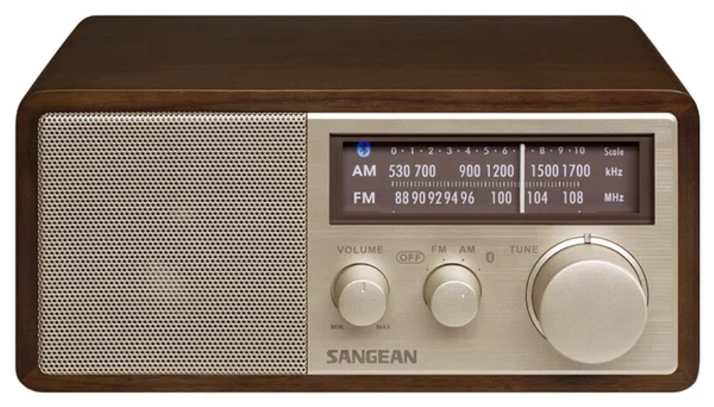 Радиоприемник Sangean WR-11bt Walnut коричневый