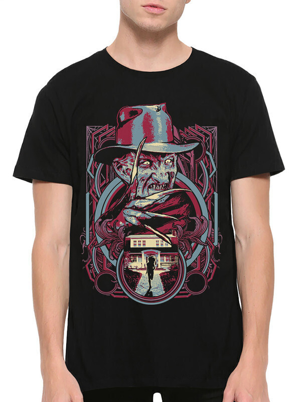 

Футболка мужская Dream Shirts Кошмар на улице Вязов 1001042-2 черная M, Черный, Кошмар на улице Вязов 1001042-2