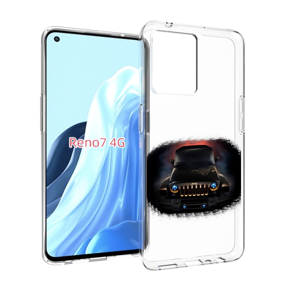 

Чехол MyPads jeep джип 2 для OPPO RENO 7 4G, Прозрачный, Tocco